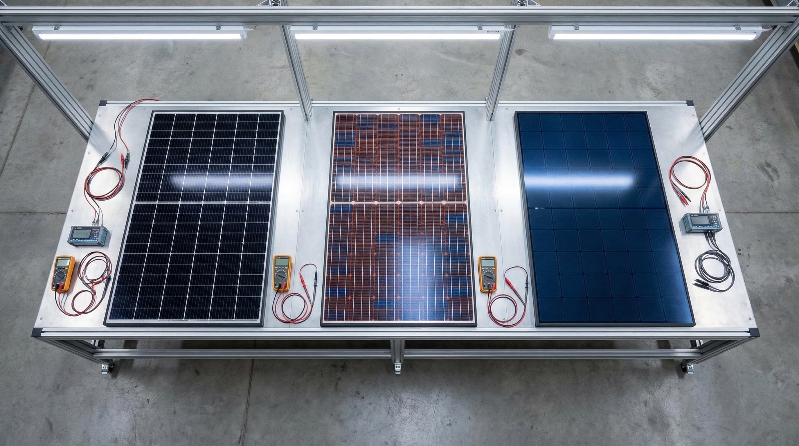 Technologies modernes de panneaux solaires : PERC, TOPCon et HJT comparés