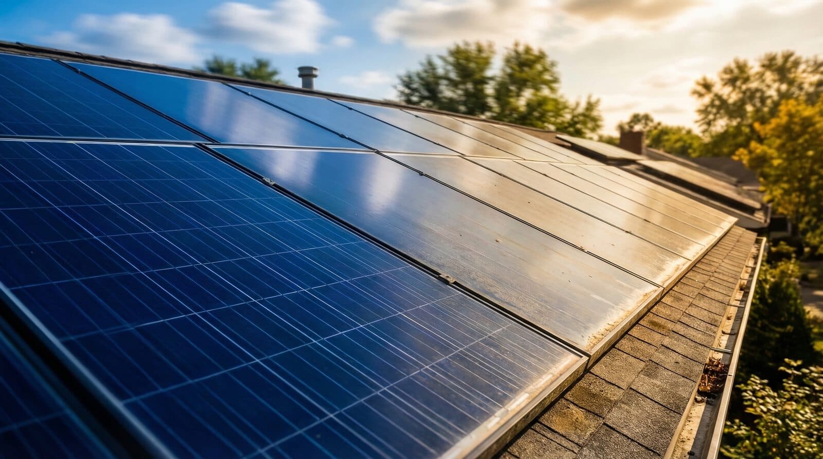 Degradação dos painéis solares, explicada